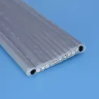 Elevator cable TVVB flat travelling cable with steel wire 4 power cores with 7 twristed pair flat lift cable