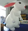 Cute inflatable rabbit/ inflatable standing bunny/ inflatable white bunny for advertising