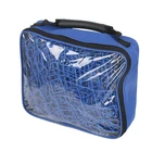 Quality professional PE knotted Truck Cover Net Trailer Cargo Net Container Cargo blue Net