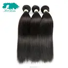 Brazilian 7a soft wind straight hair goddess cuticle aligned double weft hair extensions