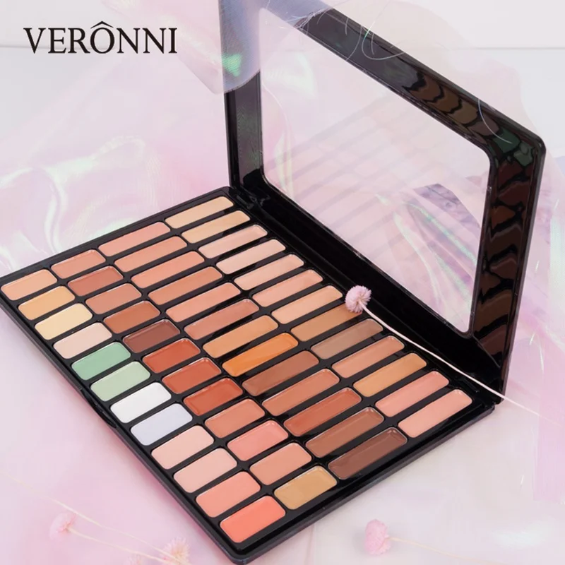 50 Colors Concealer Palette Cream Professional Base Palette Matte Pigment Camouflage Sweet Style Facial Contour Palette Cosmetic
50 Colors Concealer Palette Cream Professional Base Palette Matte Pigment Camouflage Sweet Style Facial Contour Palette Cosmetic