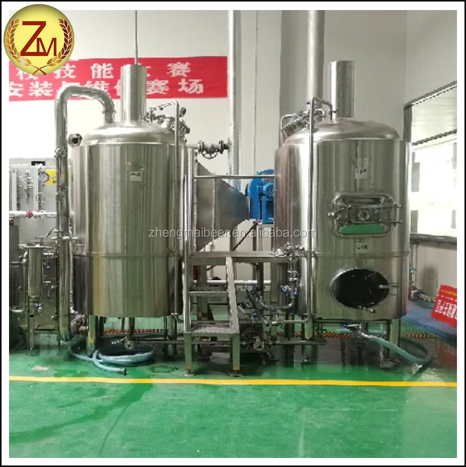 Lab Beer Making Machine Wine Processing Machine 20hl Brewery Equipment