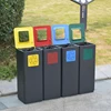 60l waste bin size, 60l touch top metal square bin