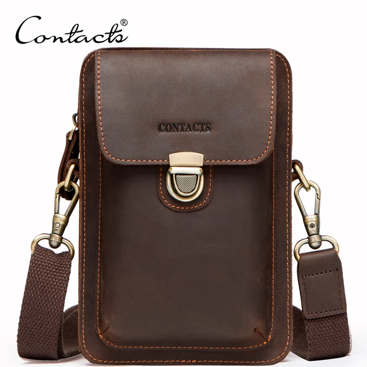 dropshipping contact's genuine leather men crossbody bag cell phone purse smartphone wallet
dropshipping contact's genuine leather men crossbody bag cell phone purse smartphone wallet