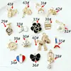 various gold jewelry charms for garment scarf shoe accessories
