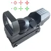Tactical Reflex Red Green Dot Holographic Sight Scope 4 Type Reticle 20mm Rails