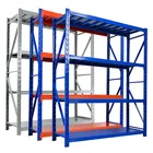 Multi- tiers medium duty rack metal display racks plant shelving warehouse shelves
