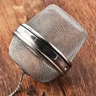 ストレーナー緩い注入器304ステンレス鋼茶急勾配フィルタ再利用可能なメッシュ注入器用緩い葉茶とコーヒー
