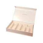 Luxury Pink Cardboard Packaging Gift Glossy Paper Magnetic Box With Printing For 3ml 8ml 10ml 30ml Perfume Bottles 100 ml