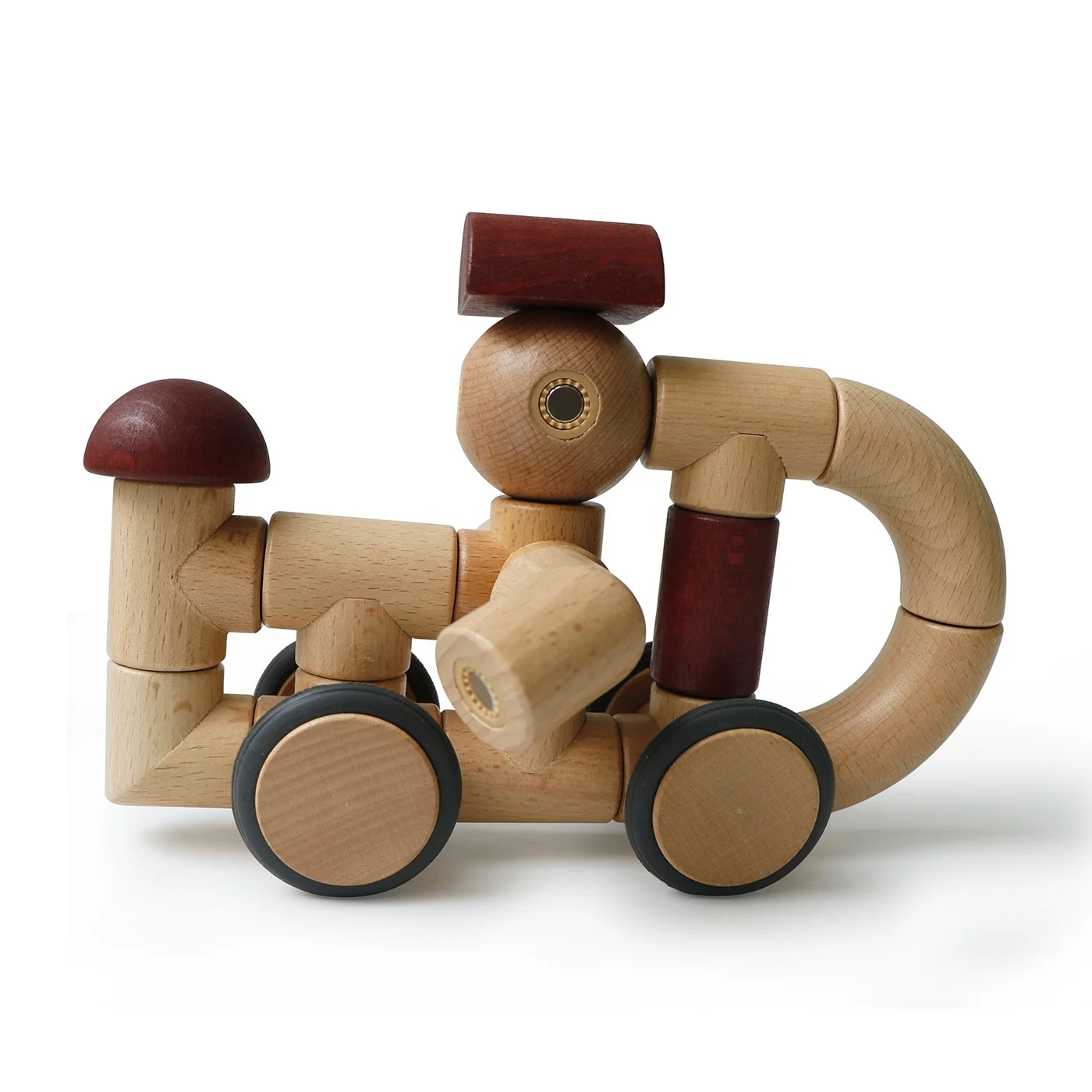 New Design Intelligence School Set Robot Train Kit Wooden Magnetic Block Toy For Kids
New Design Intelligence School Set Robot Train Kit Wooden Magnetic Block Toy For Kids