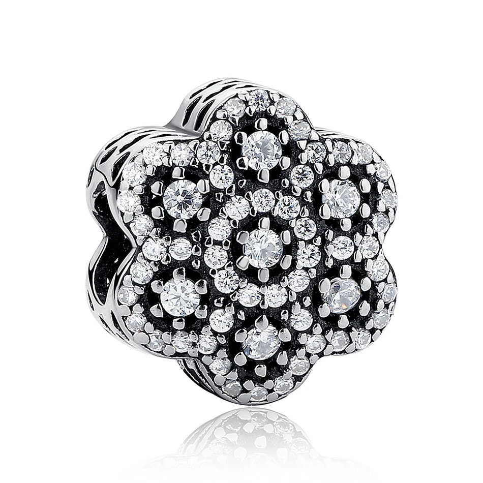 Fashion 925 Sterling Silver Cubic Zircon Bead Charms Flower Shape Charms for Bracelet Making Jewelry Accessories
Fashion 925 Sterling Silver Cubic Zircon Bead Charms Flower Shape Charms for Bracelet Making Jewelry Accessories
