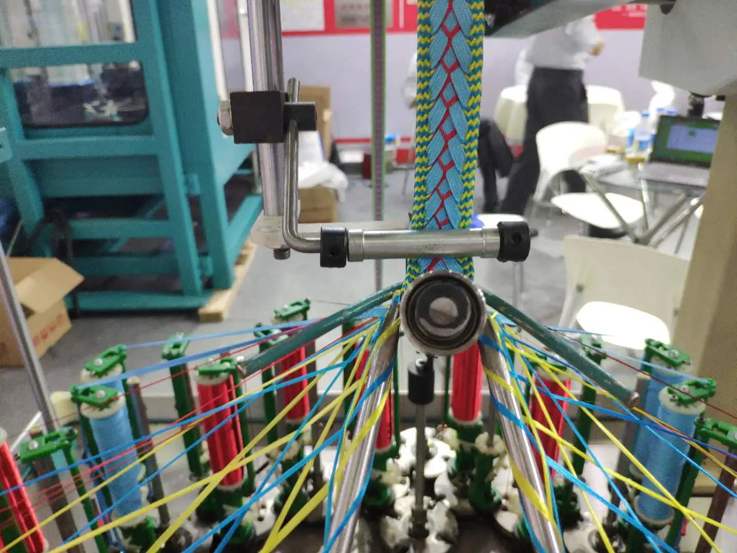 High Speed Rope Knitting Machine, Cord Making Machine Needle Rope