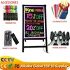 2016 Ali-express high quality & hot selling super brightness & catching eyes shops advertising panel A stand led writing board