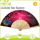 Handicraft Fan Wood Wooden Fan Handicraft Painting Spanish Wooden Folding Fan