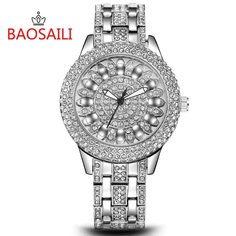 BAOSAILI Brand Flowery Rhinestone Watch Women Wrist Quartz Watch gold Luxury Watch, N/a
BAOSAILI Brand Flowery Rhinestone Watch Women Wrist Quartz Watch gold Luxury Watch, N/a