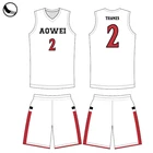 color combination reversible basketball jersey uniform
