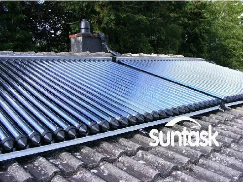 thermal solar collector for home use hot water
