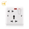 BS1363 electrical 220v 3 pin multi plug wall socket outlet