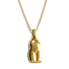 Gemnel dainty Retro design gold jewelry body line necklace 2019 woman