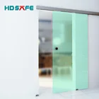Glass Door Glass Door Glass Door Interior Contemporary Design Office Frameless Sliding Glass Door