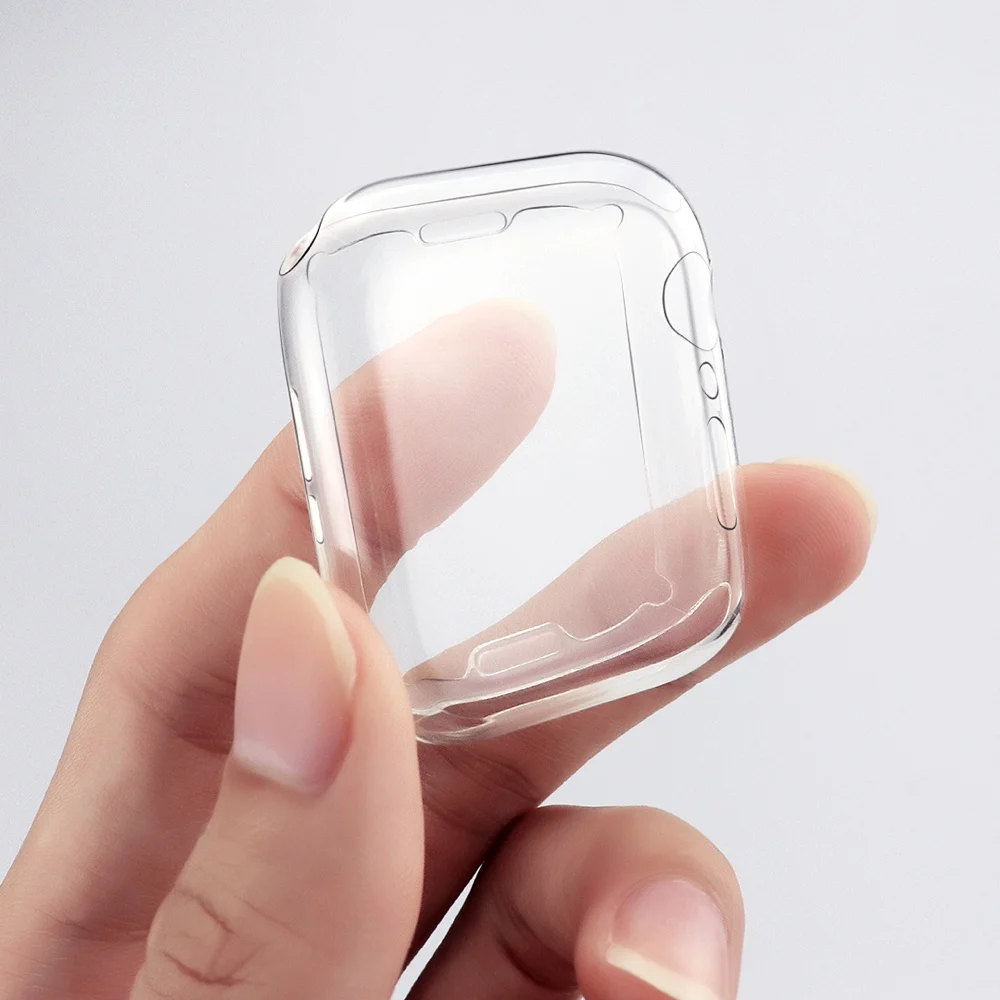 Factory Price Soft touch TPU for Apple Watch series 4 clear case, protective Case for Apple Watch S4 Transparent Cover
Factory Price Soft touch TPU for Apple Watch series 4 clear case, protective Case for Apple Watch S4 Transparent Cover