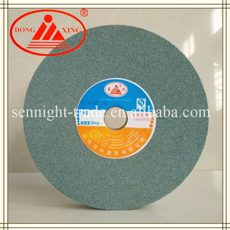 DONG XING Green Silicon Carbide Bench Grinding Stone