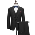 tailor free wholesale custom designs High quality men wedding uniform suit for office wear