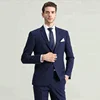 Office uniform made to measure natch lapel two buttons hand made tailor made suits for men