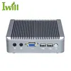 2 gigabit fanless mini pc Intel J1800 pfsense firewall support 1 LAN and 1 WAN
