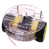 New 2WD Smart Car Kit2wd Round Bobot Chassis Kits with Speed Encoder Avoidance tracking Motor Chassis Kit for Arduinos