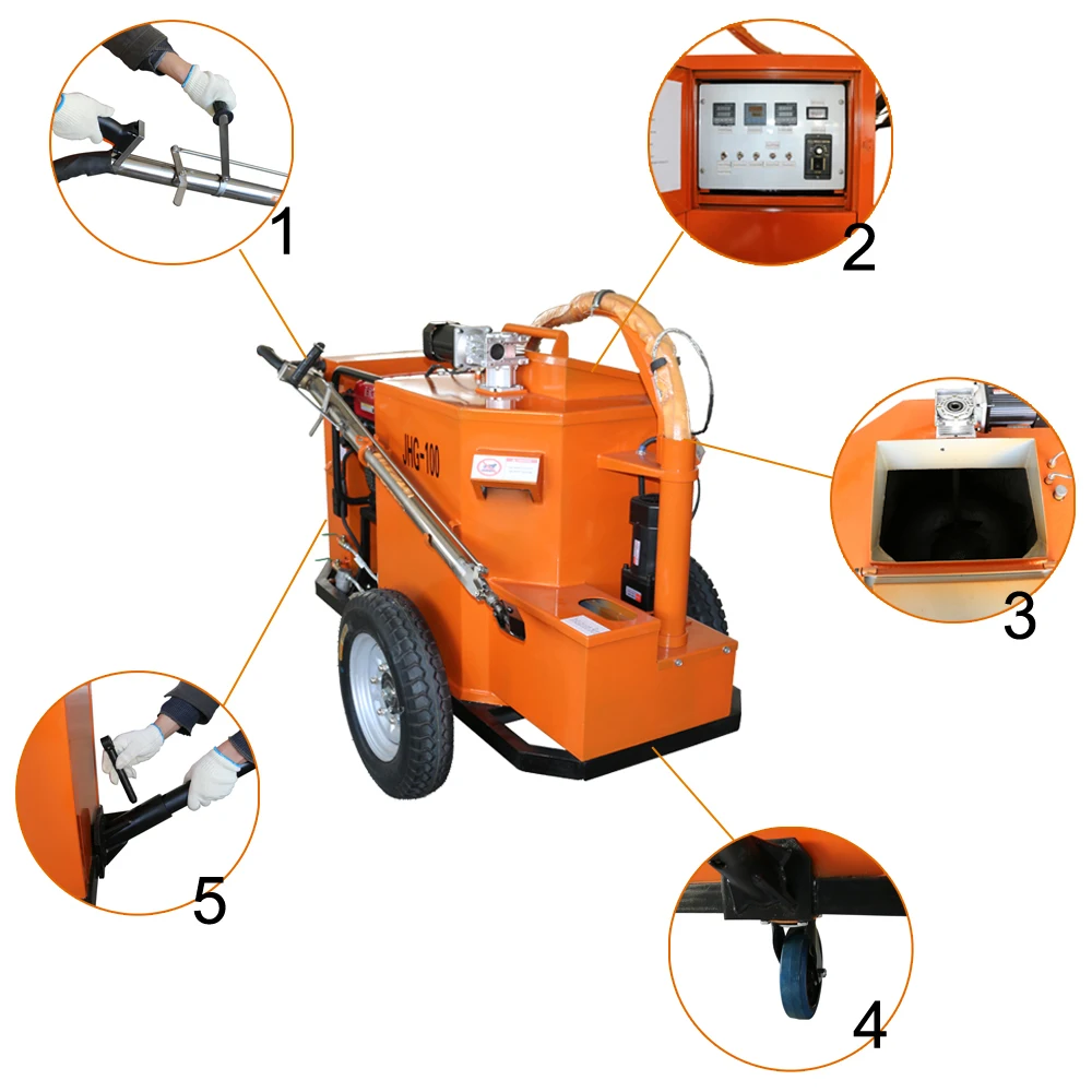 Concrete driveway expansion joint filler machine(JHG100), View joint