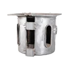 500KG electric aluminum induction scrap iron melting furnace