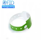 Flexible comfortable NFC microchip inlay rfid paper wristband
