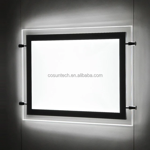 Hanging Type Illuminated Real Estate Agent Window Display