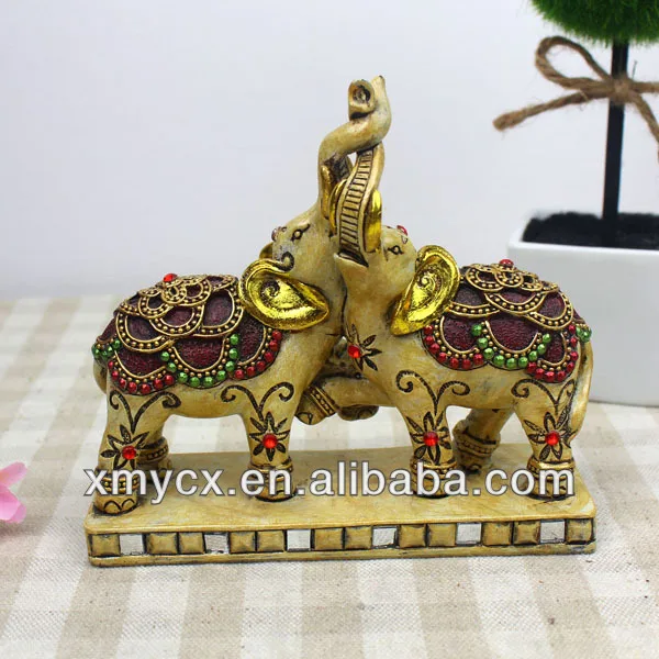 resin animal statue indian elephant statue decoration