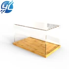 POP counter clear acrylic sunglasses display box eyewear storage case display rack