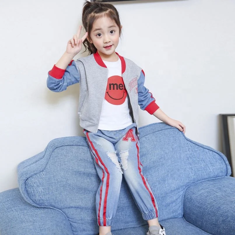 2018 Newest Design Eco-Friendly 100% Organic Cotton Baby Girl Jeans Set Autumn Girls Outfit for Age 2-8Years, Yellow/blue
2018 Newest Design Eco-Friendly 100% Organic Cotton Baby Girl Jeans Set Autumn Girls Outfit for Age 2-8Years, Yellow/blue