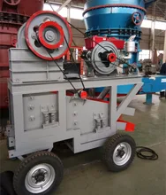 mobile PE series stone crusher/used jaw crusher machine spare parts