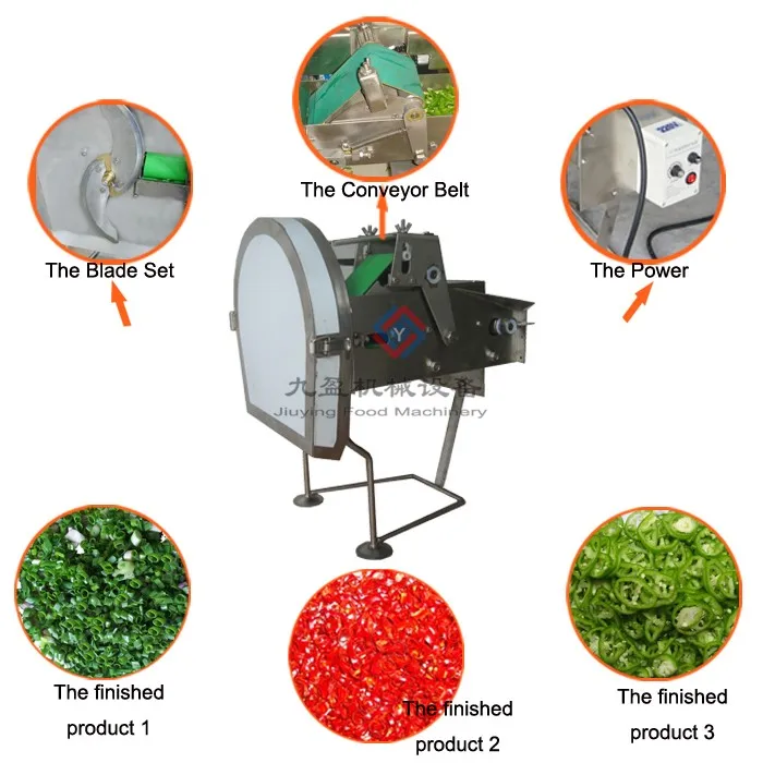 HQC605 Chopped green onion machine,chili cutting machine - Huafood