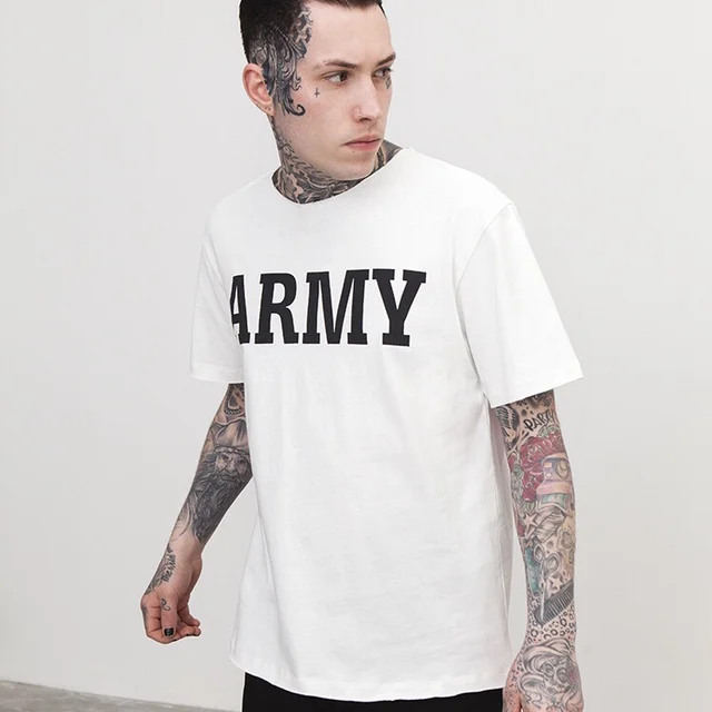 Mens Custom Crew Neck Cotton Short Sleeve T-shirts Printed Rounded Screen Printing T Shirts