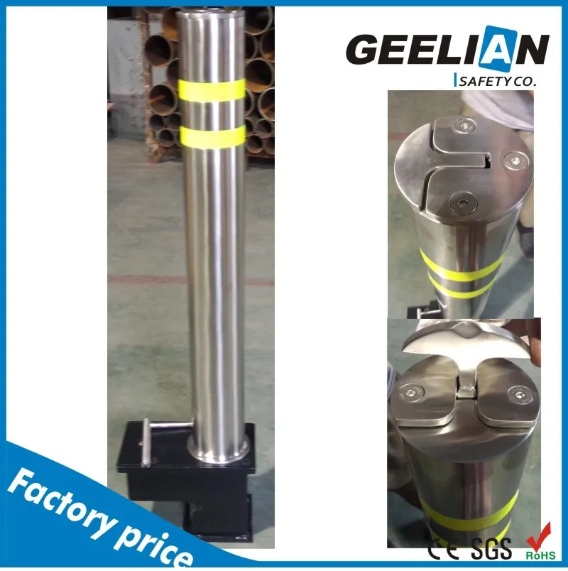 Geelian Stainless Steel Traffic Bollard Removable Bollard Retractable