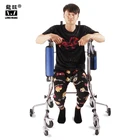 Rehabilitation therapy supplies adult disabled walker foldable children walking aid