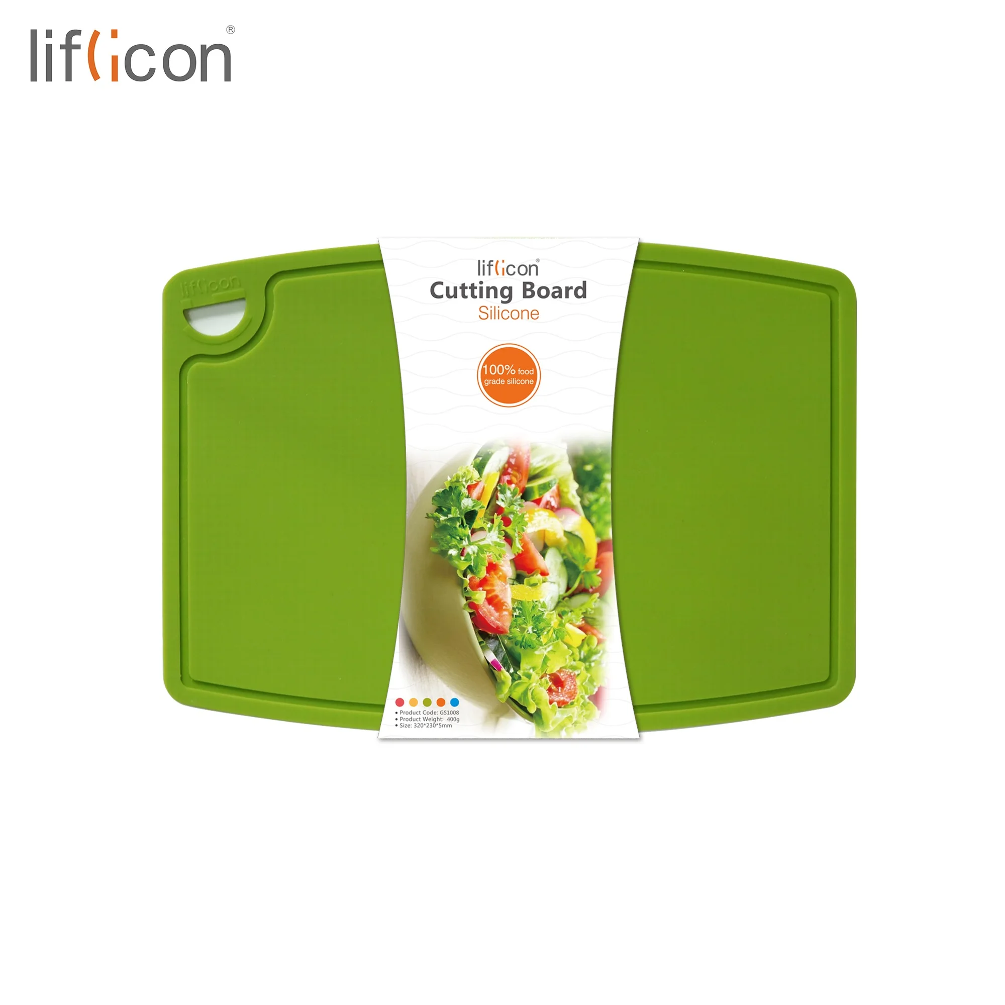 +Liflicon Food Grade Flexible Non Slip Silicone Cutting Boards Mats for Kitchen, Blue;orange;green;yellow;red
+Liflicon Food Grade Flexible Non Slip Silicone Cutting Boards Mats for Kitchen, Blue;orange;green;yellow;red
