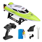 HJ Remote radio control night light racing anti turn propeller RC high speed boat kits