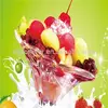 Natural and organic concentrate fruit mix e-liquid flavor
