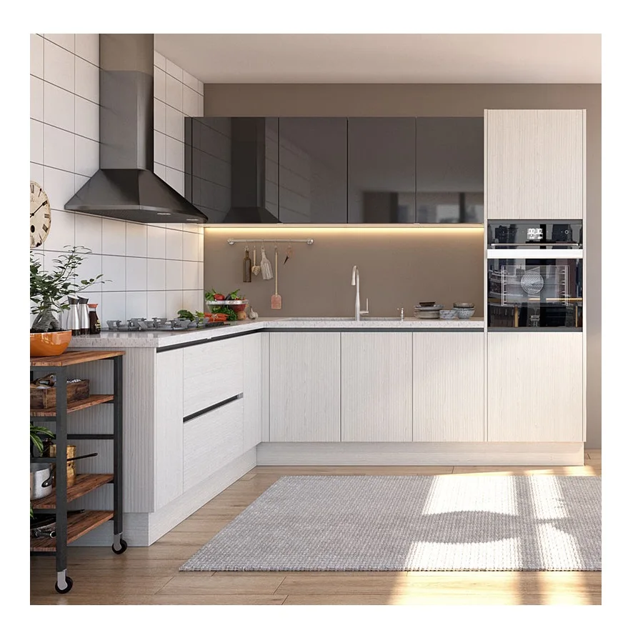 Oppein Customized Simple Type Kitchen Set With Discount Price