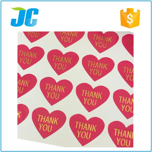 wedding favors gifts custom adhesive i love you sticker