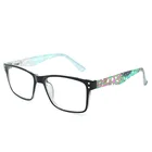 New style custom print big reading glasses frames rectangular fashion reading glasses 1.25 1.5