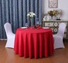 Wholesale hotel dining table cloth banquet restaurant grand round restaurant table cloth household cloth solid color for wedding