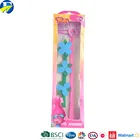 FJ brand beautiful colorful hair extension packaging cheap price trolls clip in hair extension for girl